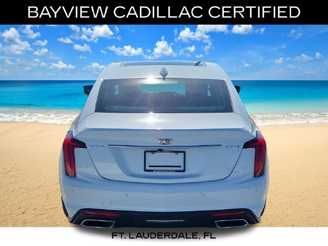 Certified 2024 Cadillac CT5 Luxury w/ Sun And Sound Package RWD image 5