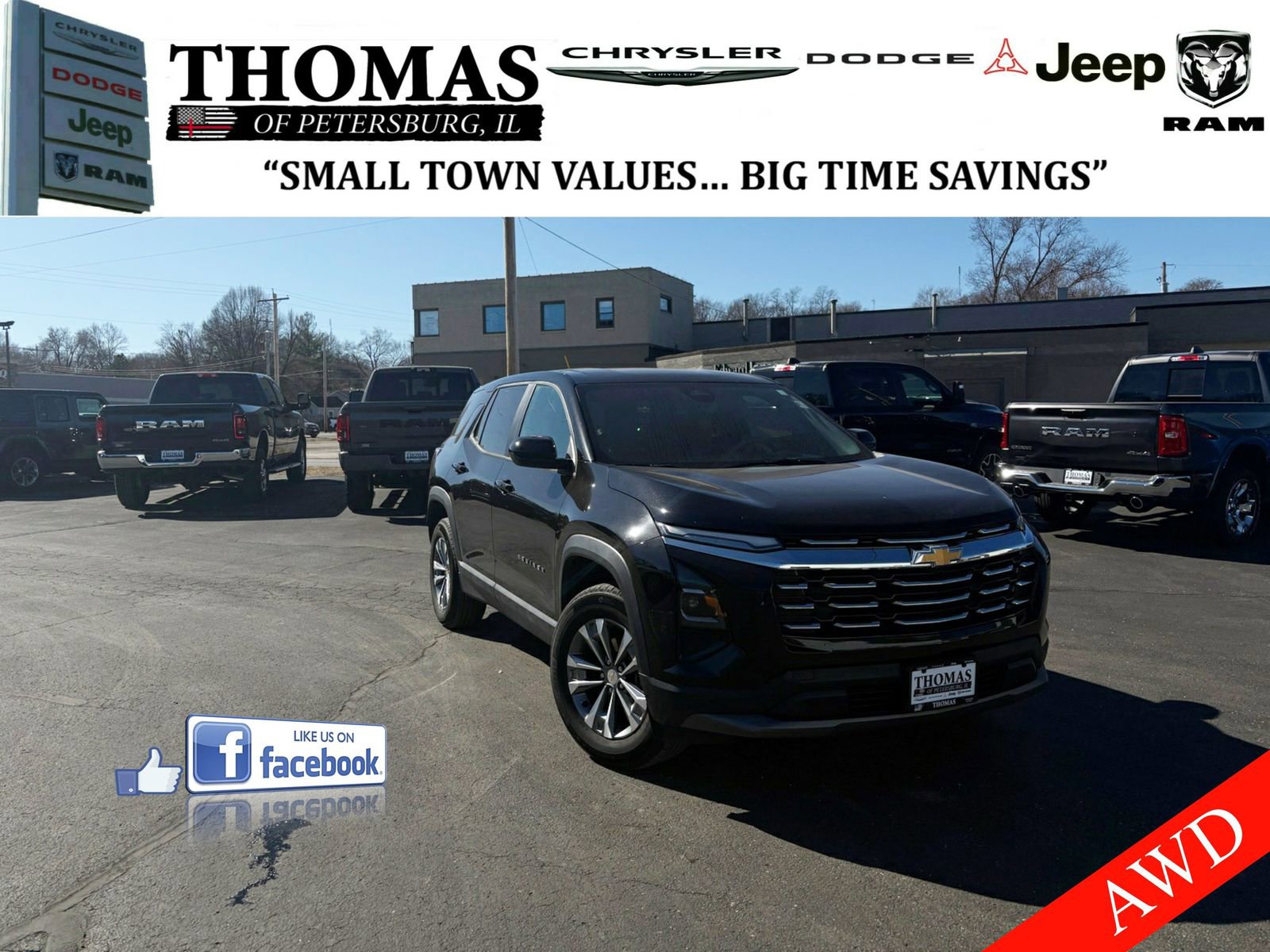Used 2025 Chevrolet Equinox LT image 1
