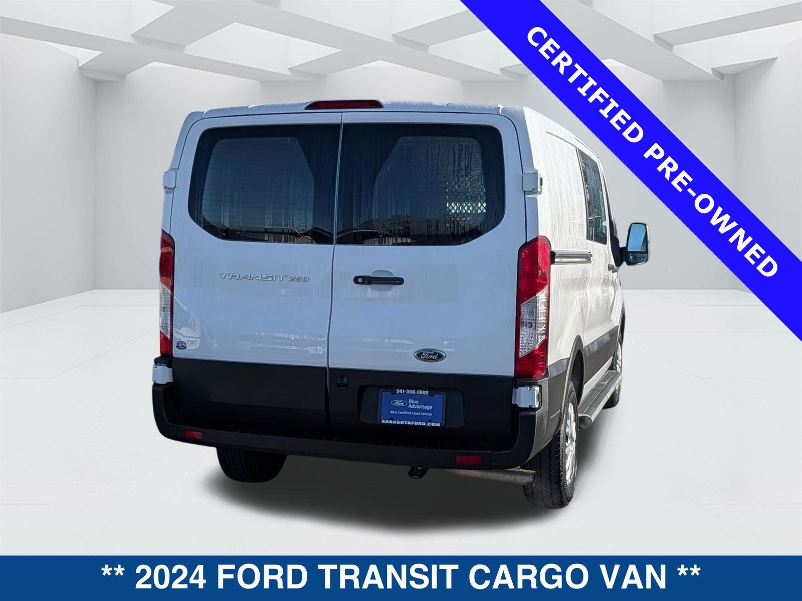Certified 2024 Ford Transit 250 Low Roof w/ Exterior Upgrade Package RWD image 4
