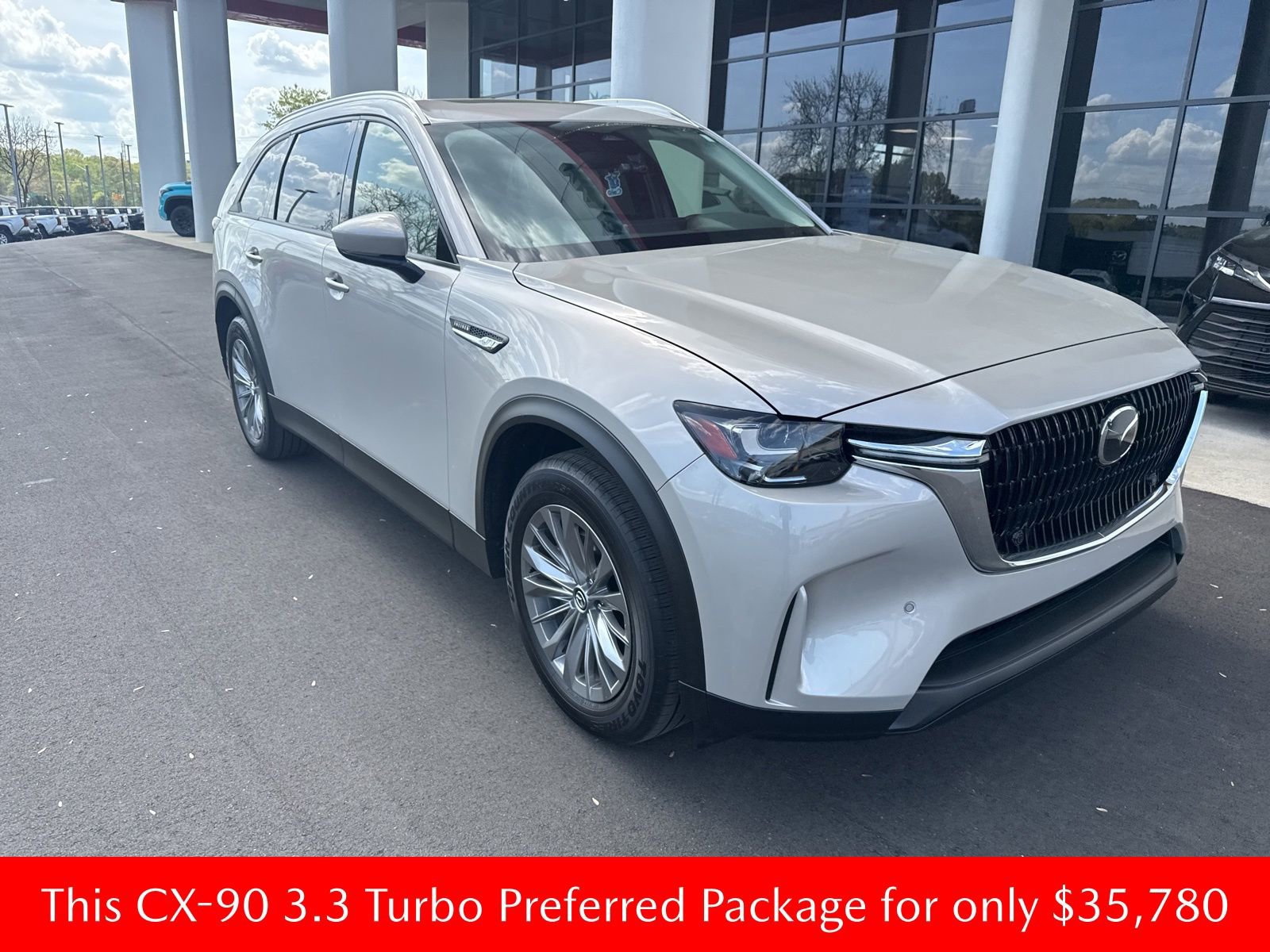 Used 2025 MAZDA CX-90 3.3 Turbo w/ Preferred Package image 3