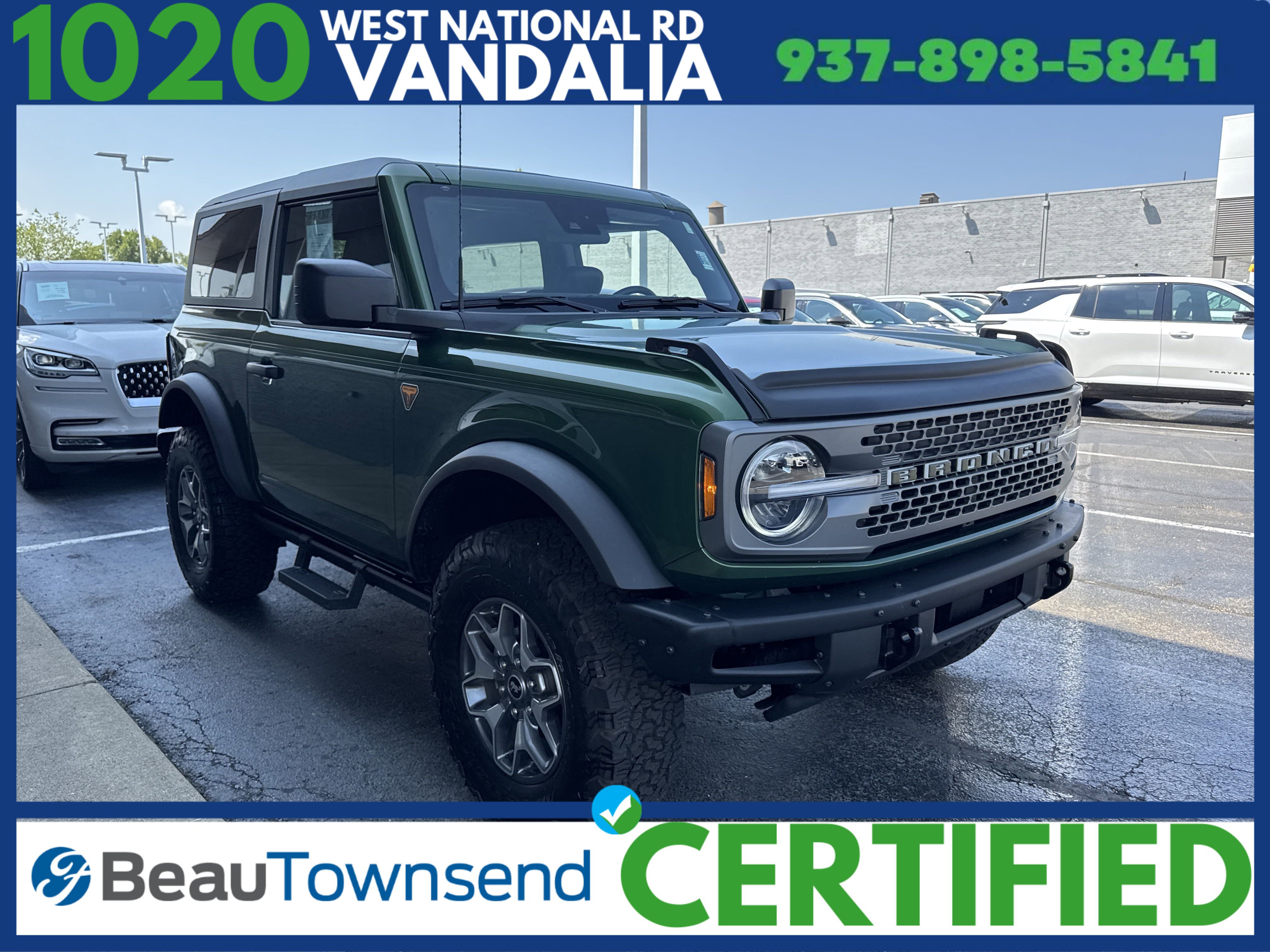 Certified 2023 Ford Bronco Badlands