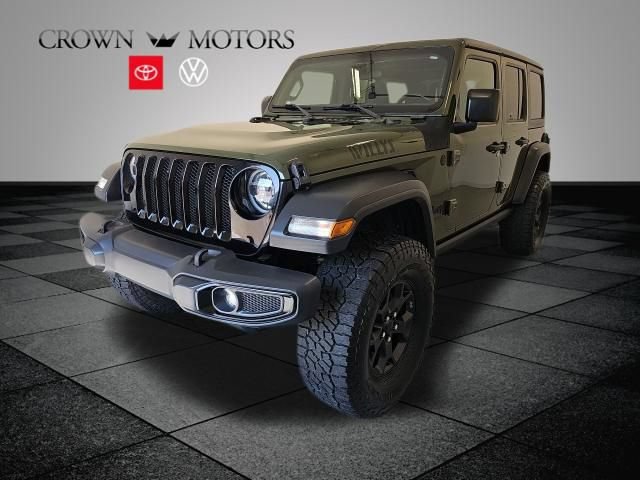 Used 2021 Jeep Wrangler Unlimited Sport AWD/4WD image 3