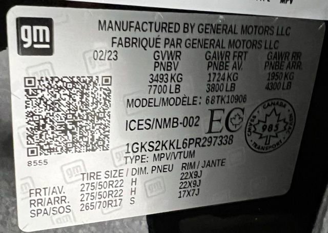 Used 2023 GMC Yukon XL Denali Ultimate image 64