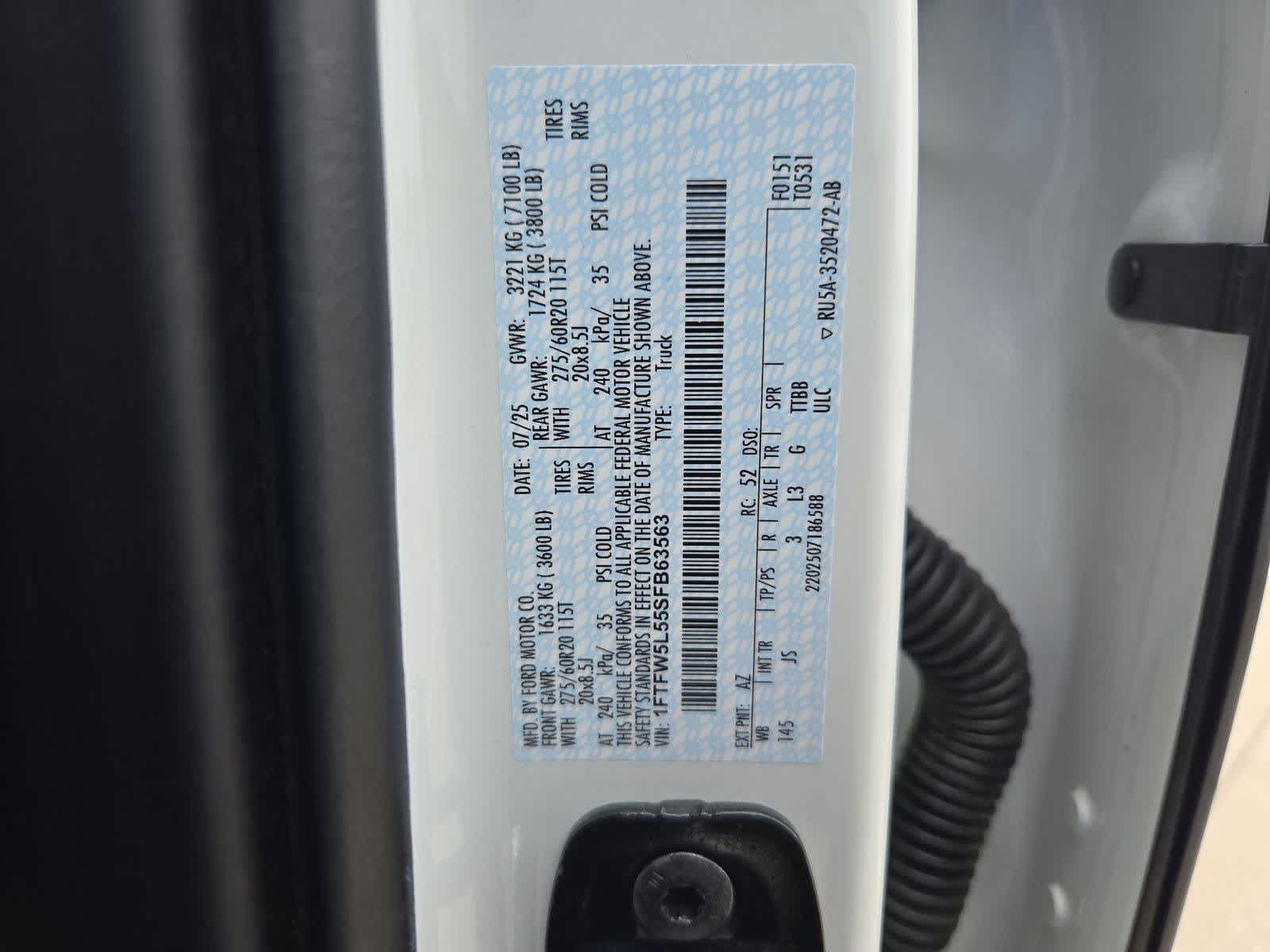Used 2025 Ford F150 Lariat w/ Equipment Group 501A Mid AWD/4WD image 35