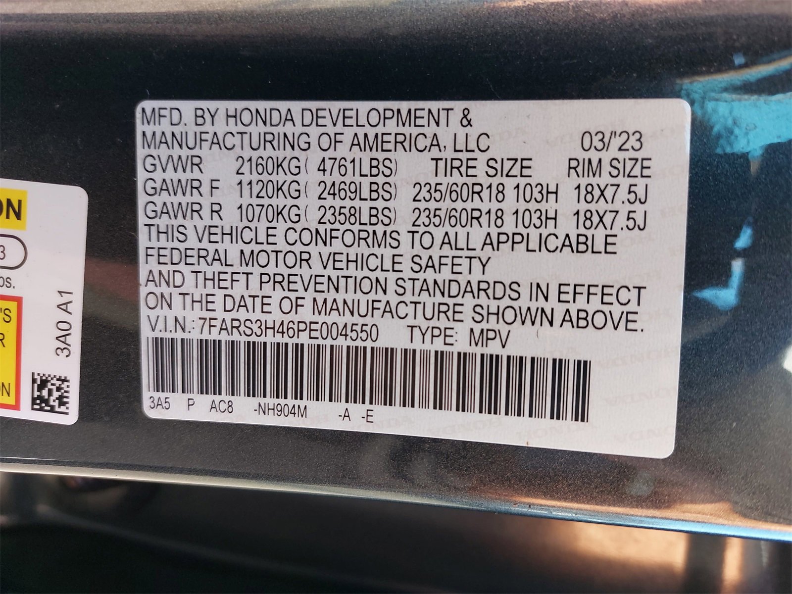 Certified 2023 Honda CR-V EX image 37