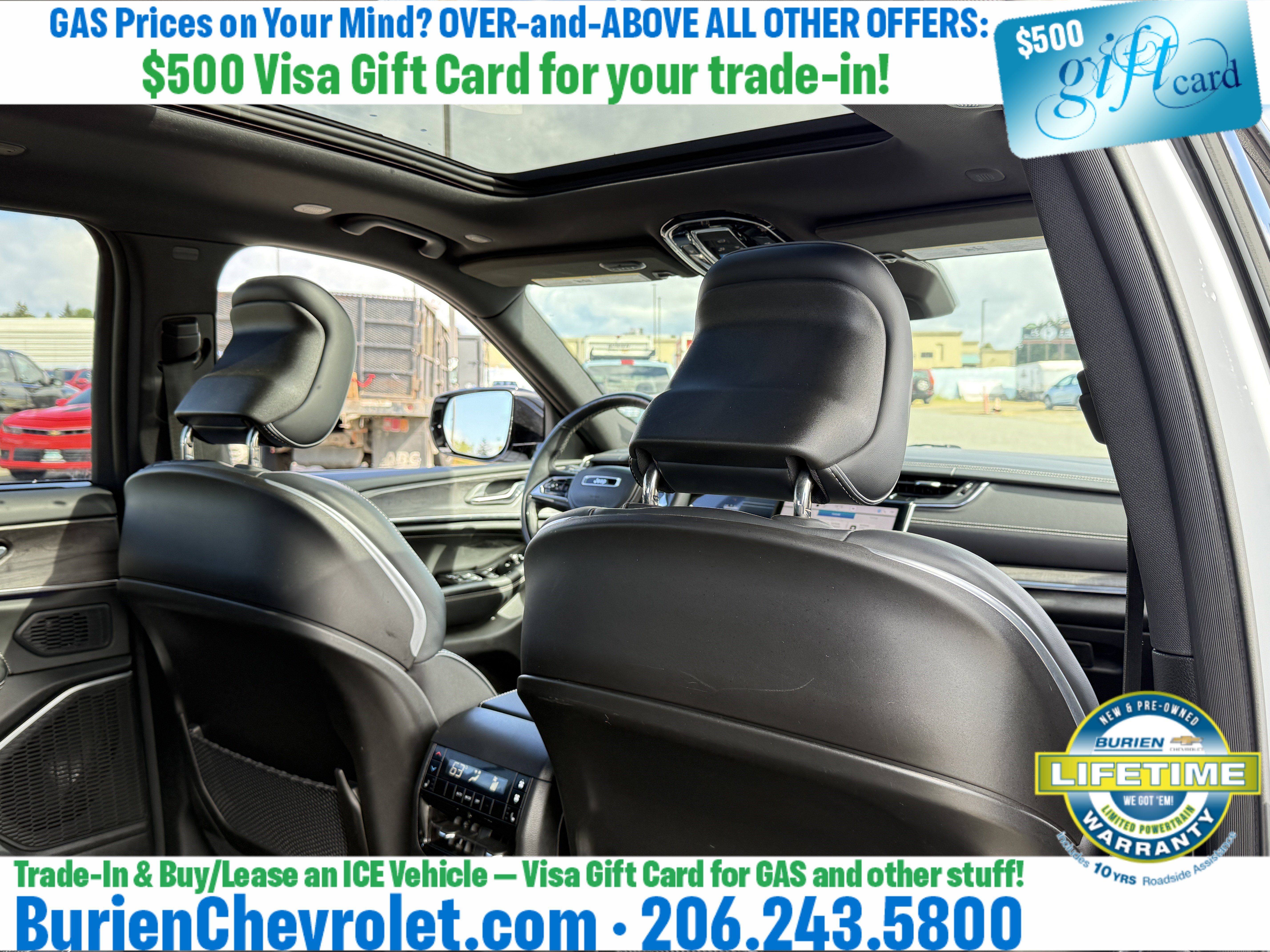 Used 2024 Jeep Grand Cherokee L Overland w/ Advanced Protech Group III AWD/4WD image 24