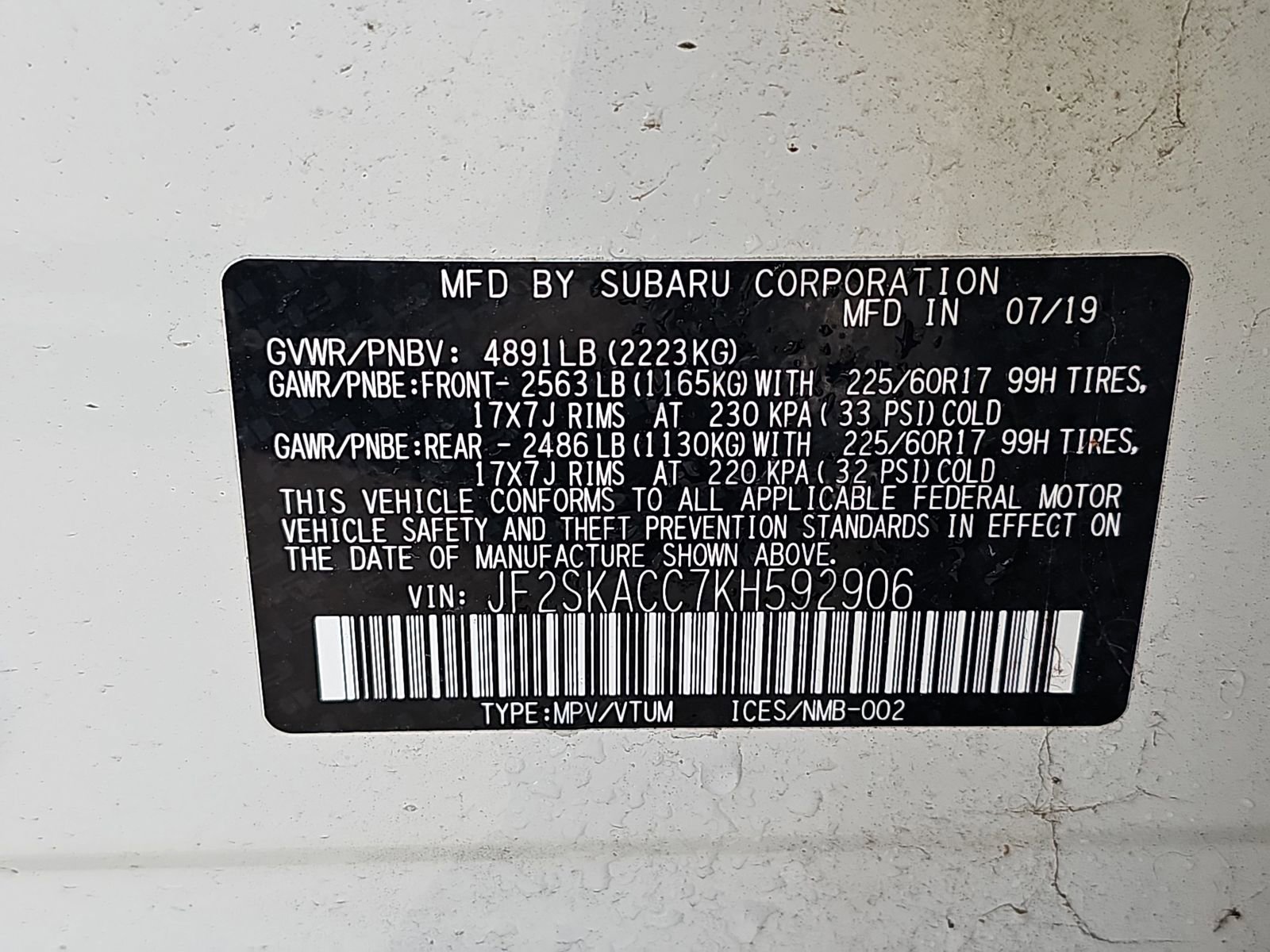 Used 2019 Subaru Forester w/ Alloy Wheel Package image 16