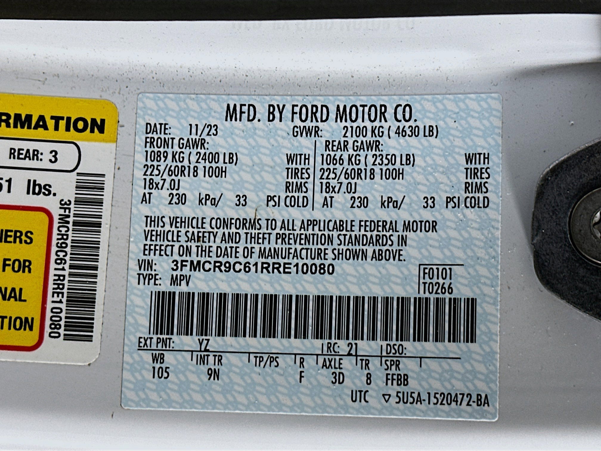 Used 2024 Ford Bronco Sport Outer Banks w/ Tech Package image 12