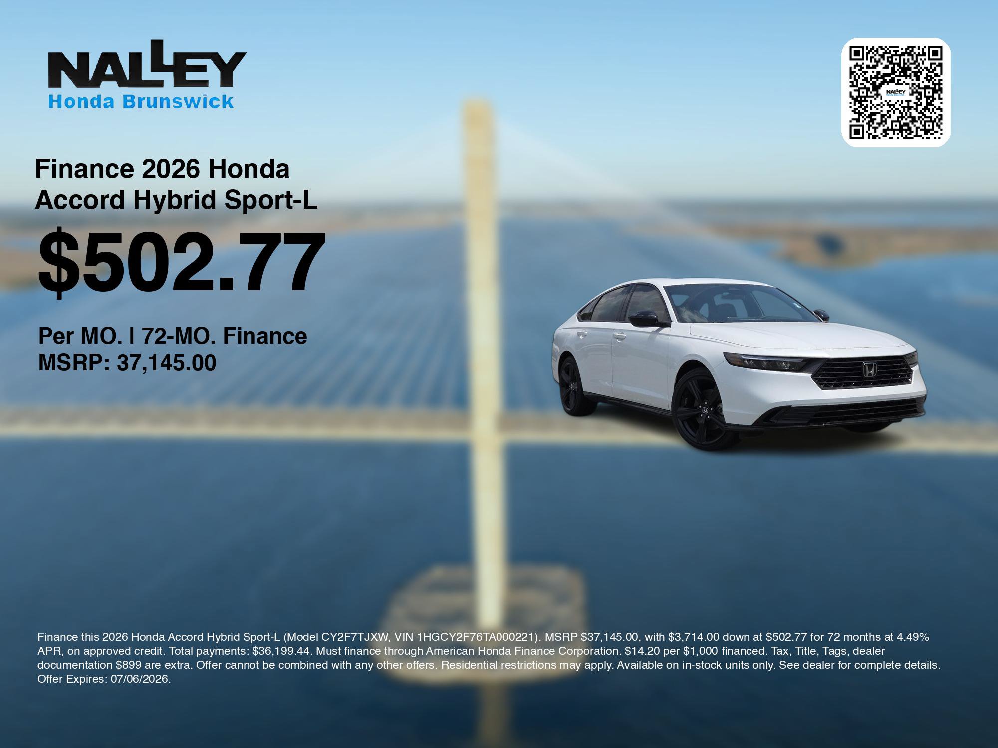 New 2026 Honda Accord Sport image 7