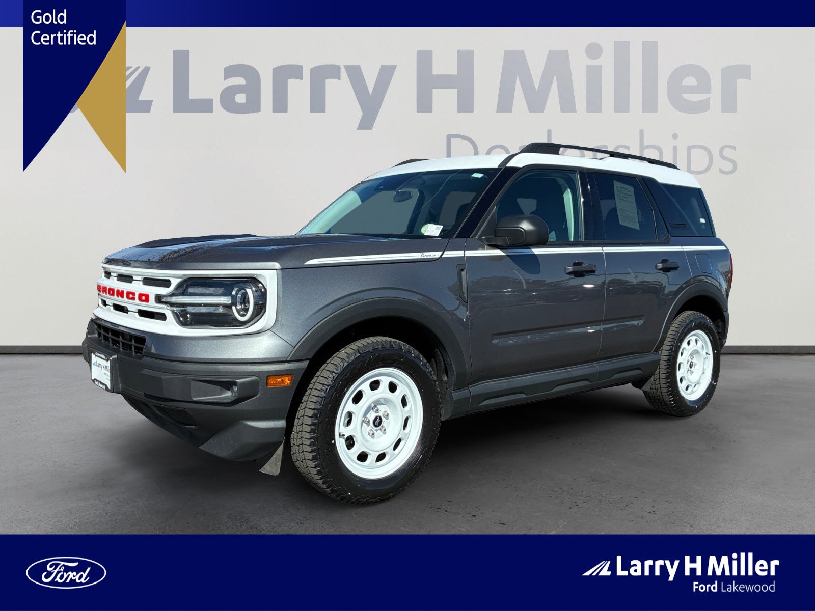 Certified 2023 Ford Bronco Sport Heritage w/ Heritage Convenience Package AWD/4WD image 1
