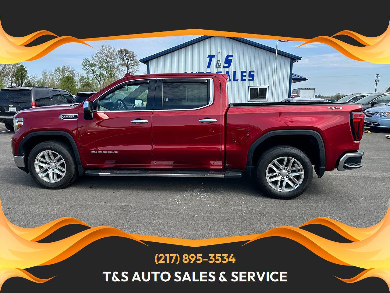 Used 2019 GMC Sierra 1500 SLT w/ SLT Premium Plus Package AWD/4WD image 1
