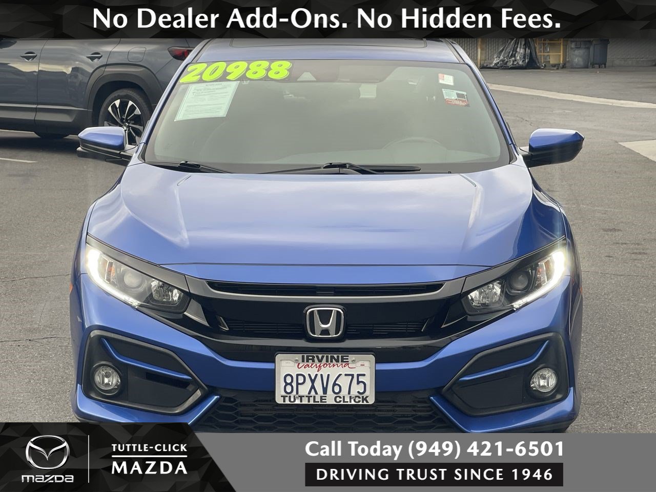 Used 2020 Honda Civic EX image 11