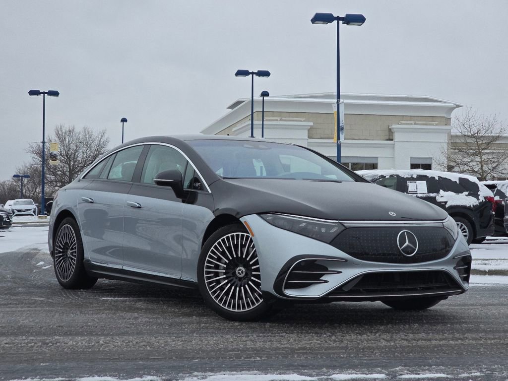 Certified 2022 Mercedes-Benz EQS 580 4MATIC Sedan image 1
