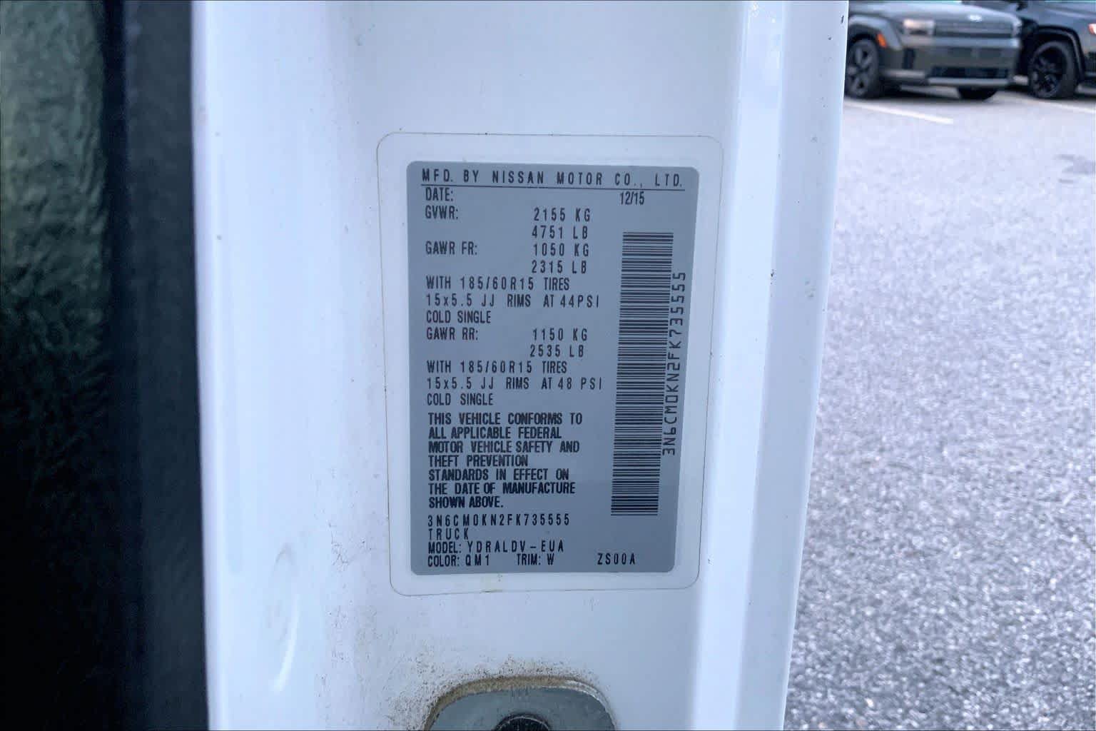 Used 2015 Nissan NV200 S w/ Cruise Control Package FWD image 27