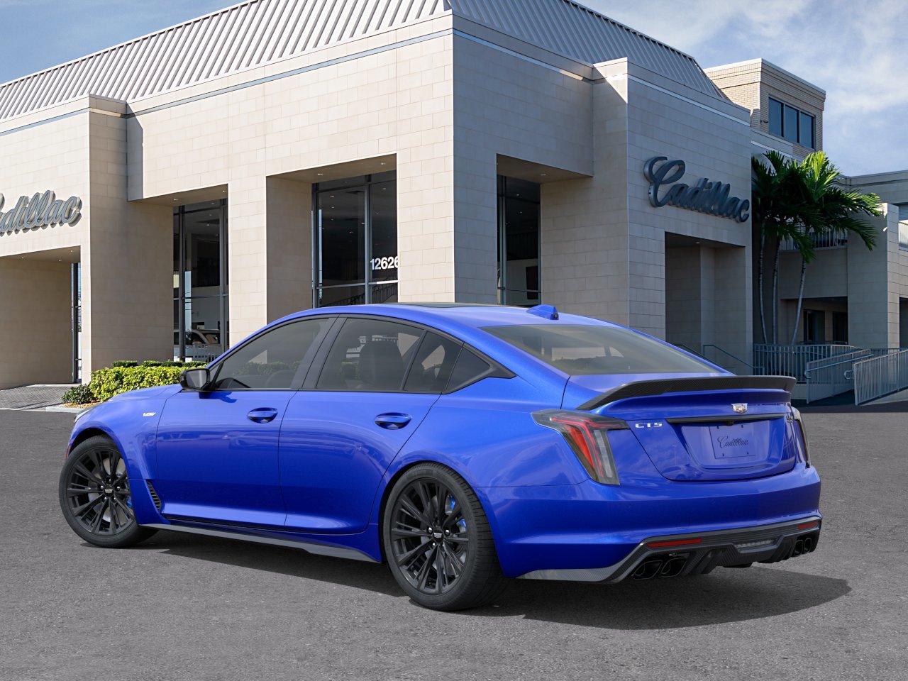 New 2026 Cadillac CT5 V Blackwing w/ Deep Ocean Appearance Package RWD image 3