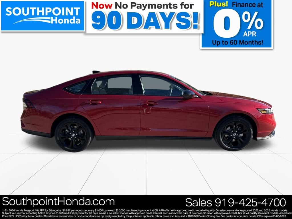 New 2025 Honda Accord SE image 9