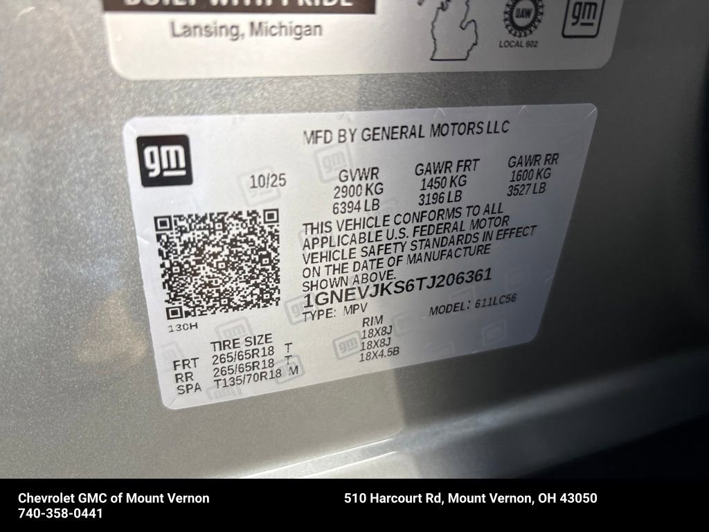 New 2026 Chevrolet Traverse Z71 image 29