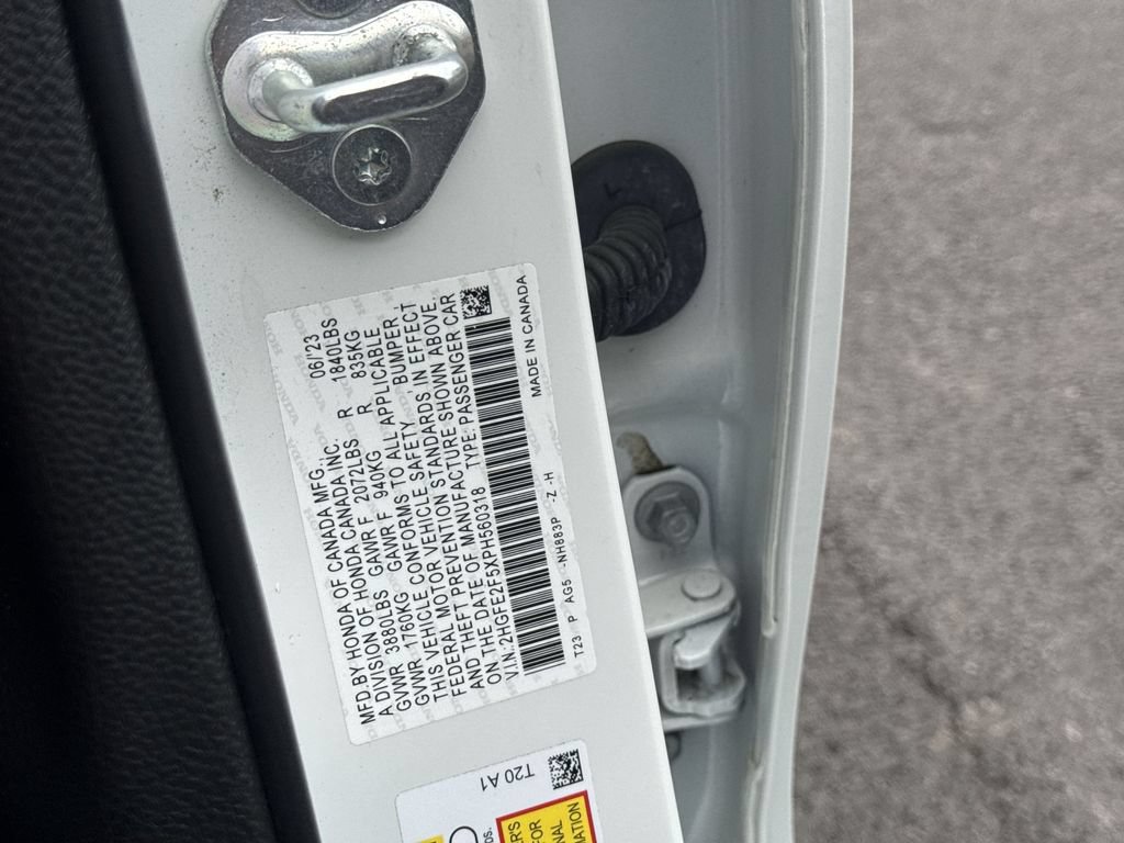 Certified 2023 Honda Civic Sport image 26