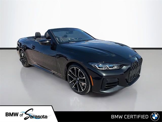 Certified 2024 BMW 440i xDrive Convertible w/ Premium Package 360° Tour
