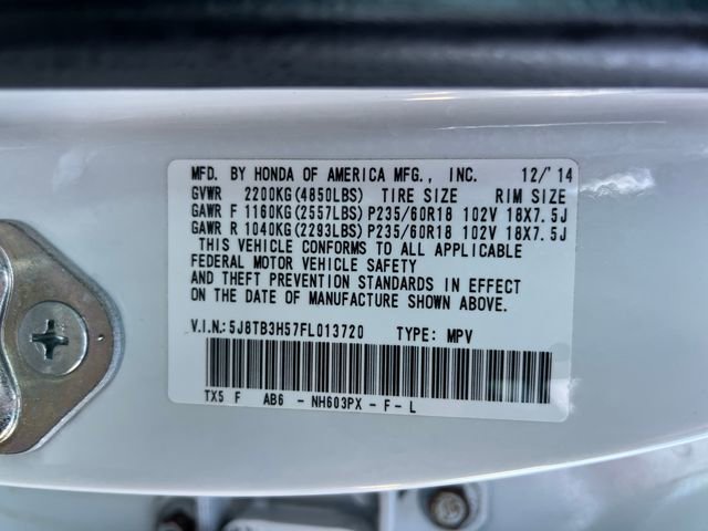 Used 2015 Acura RDX FWD w/ Technology Package image 18