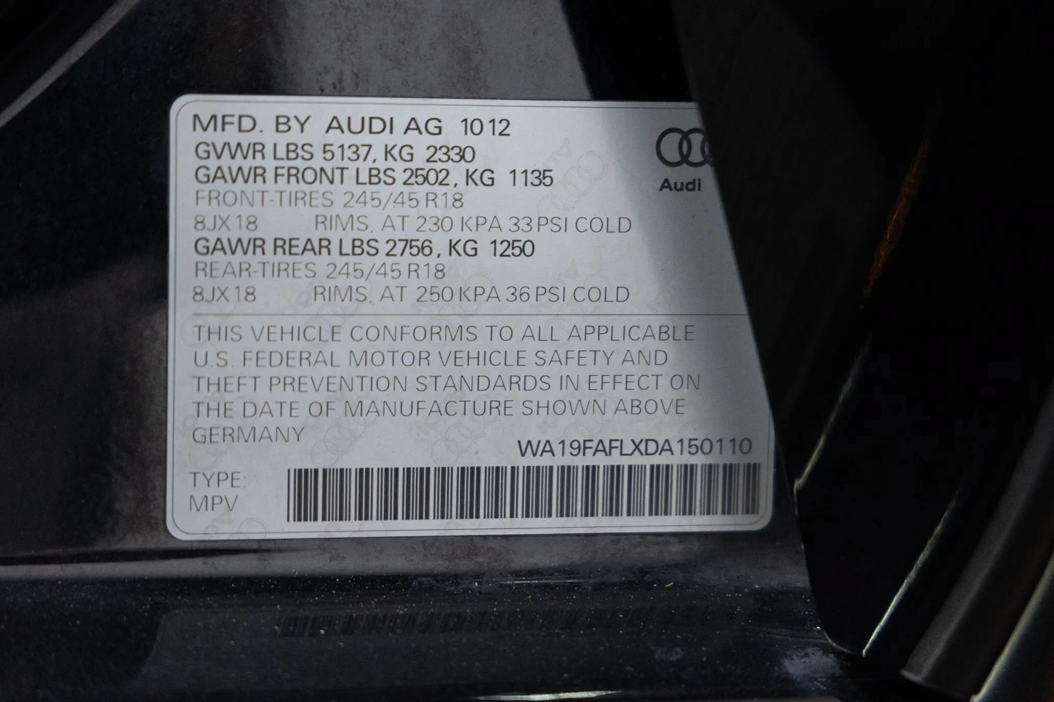 Used 2013 Audi A4 Premium w/ Convenience Pkg AWD/4WD image 32