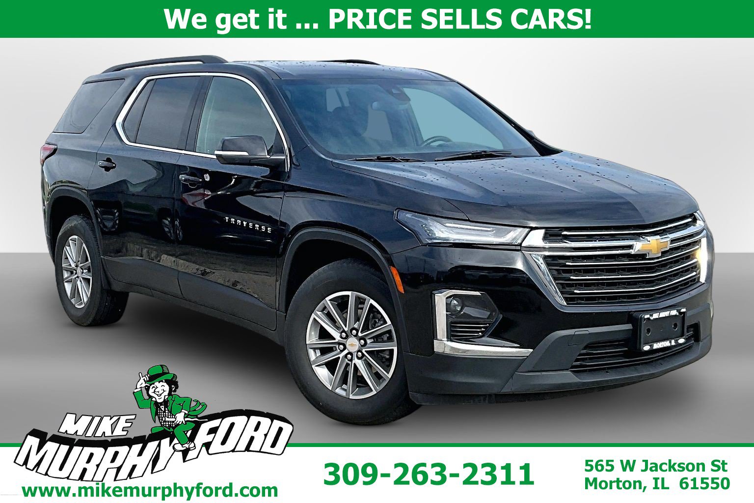 Used 2023 Chevrolet Traverse LT w/ LPO, Floor Liner Package