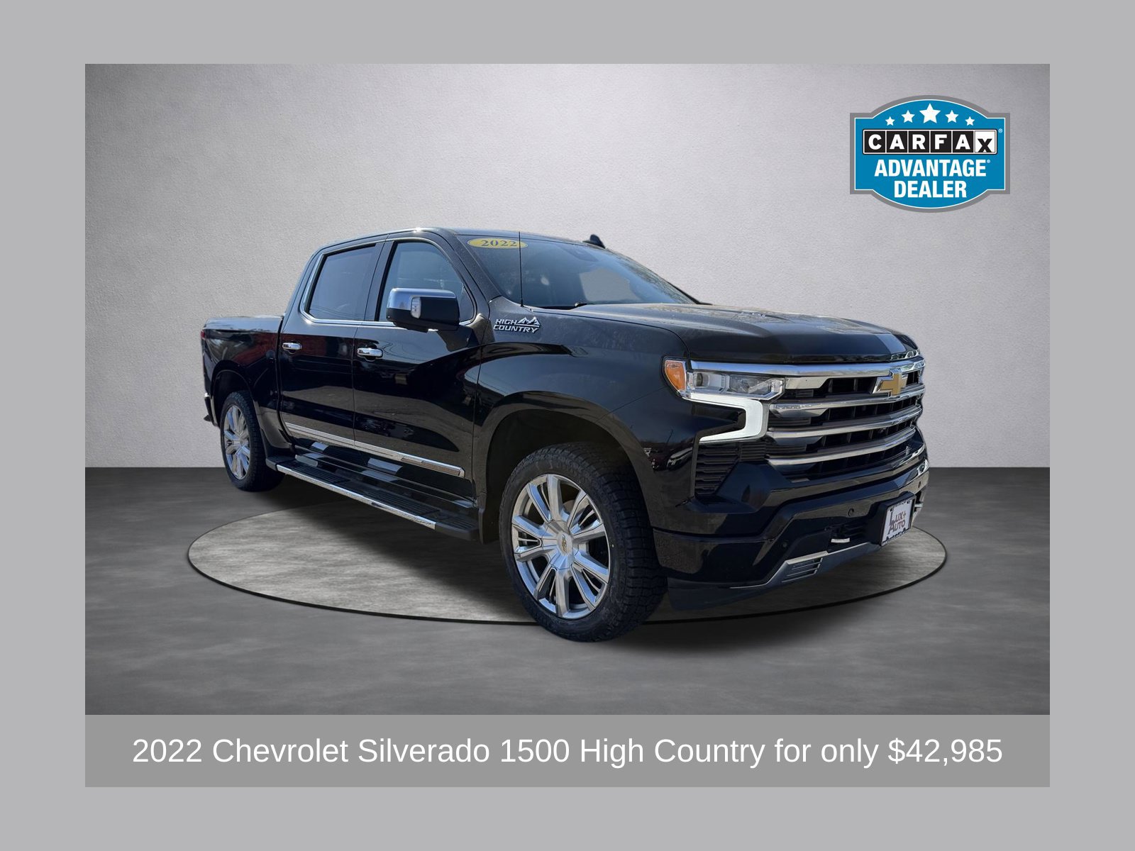Used 2022 Chevrolet Silverado 1500 High Country w/ High Country Premium Package AWD/4WD 360° Tour