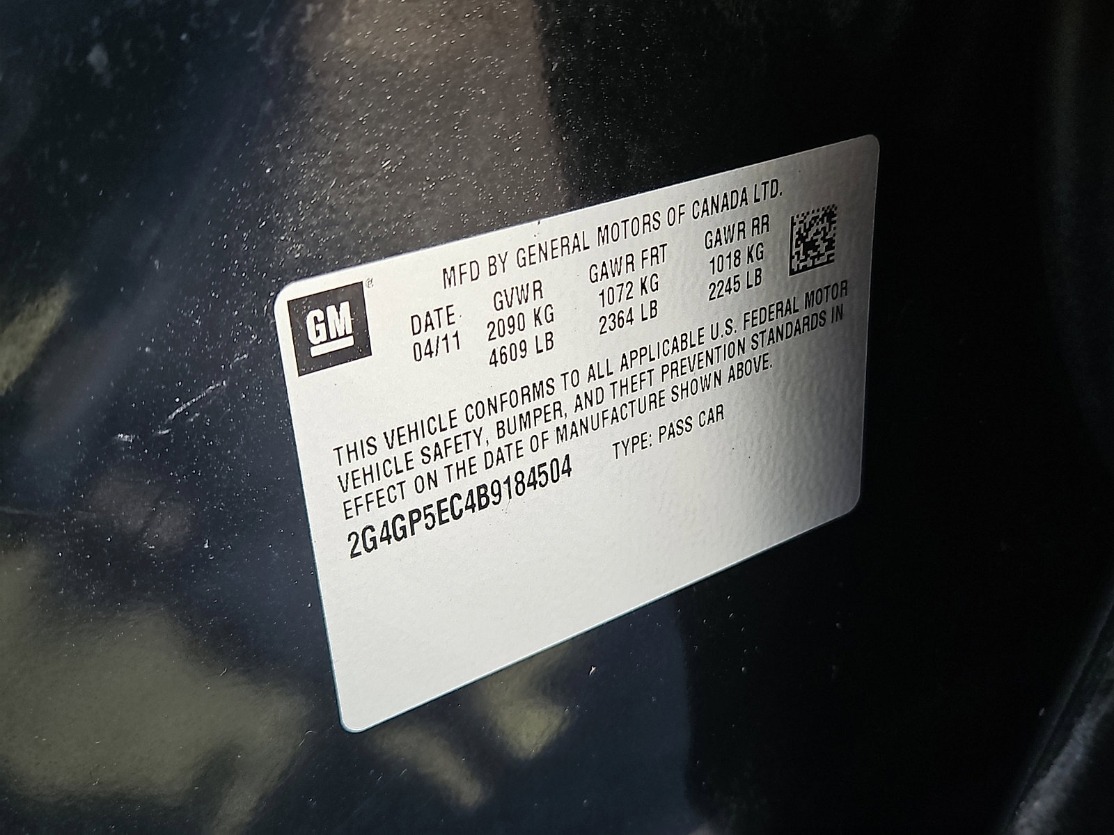 Used 2011 Buick Regal CXL w/ RL2 Preferred Equipment Group image 26