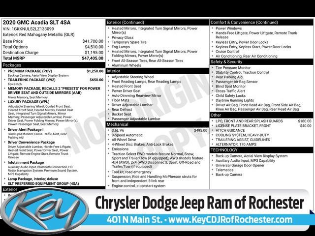 Used 2020 GMC Acadia SLT w/ Premium Package video 1