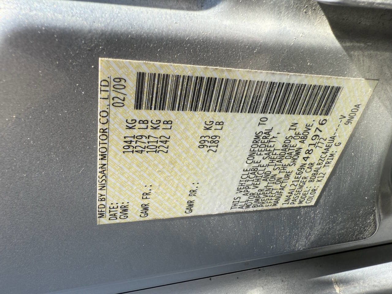 Used 2009 Nissan Altima 2.5 S image 26