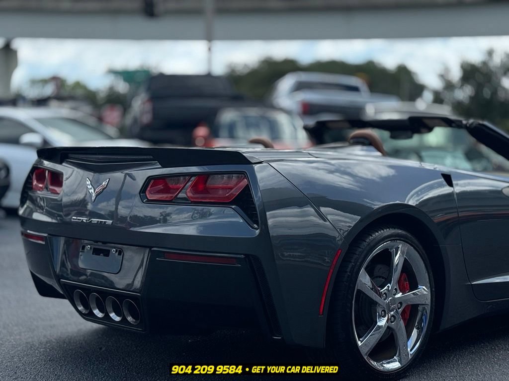 Used 2014 Chevrolet Corvette Stingray Convertible w/ 3LT Preferred Equipment Group RWD image 9