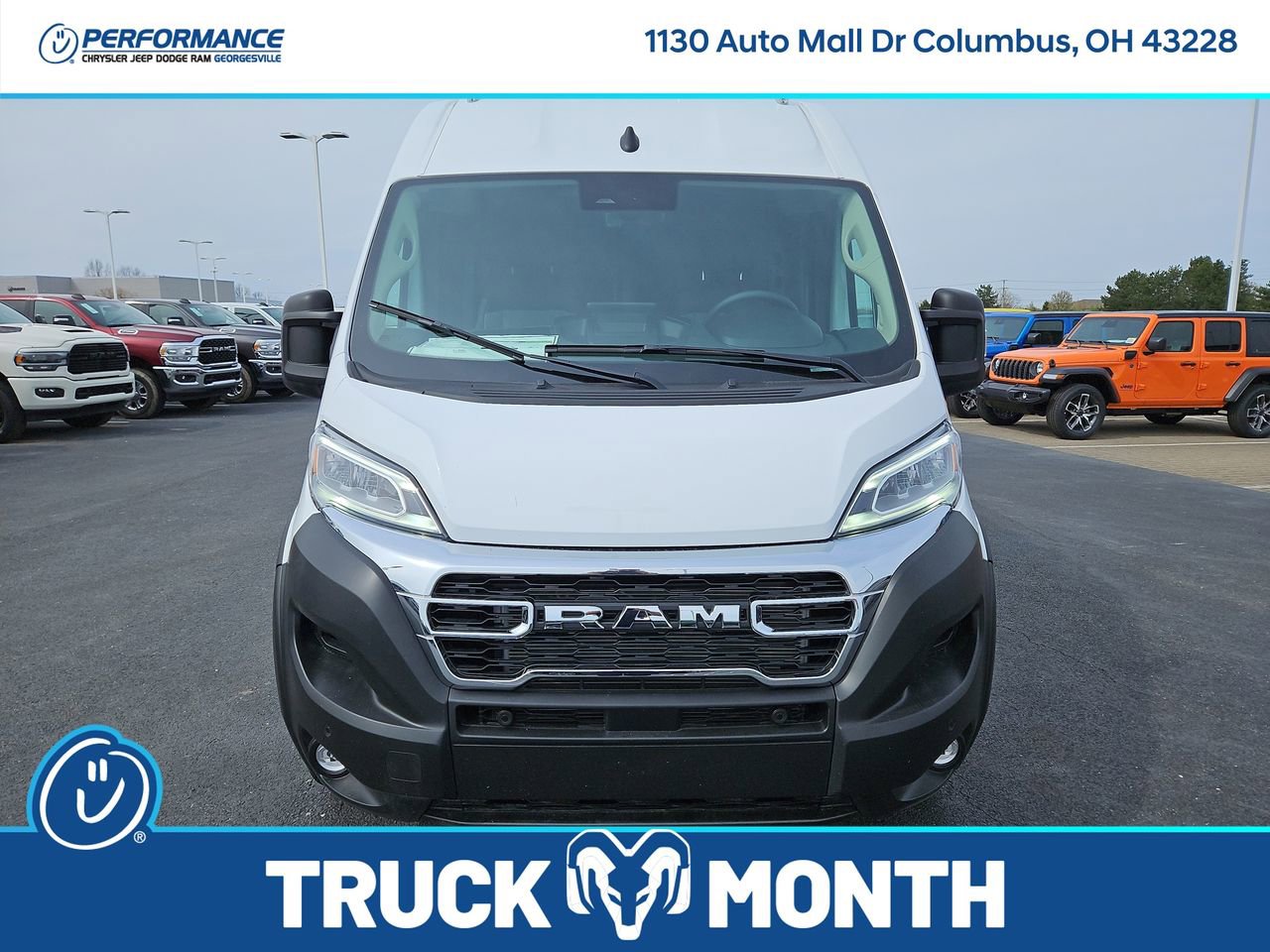 New 2025 RAM ProMaster 2500 w/ Quick Order Package 22G SLT image 2