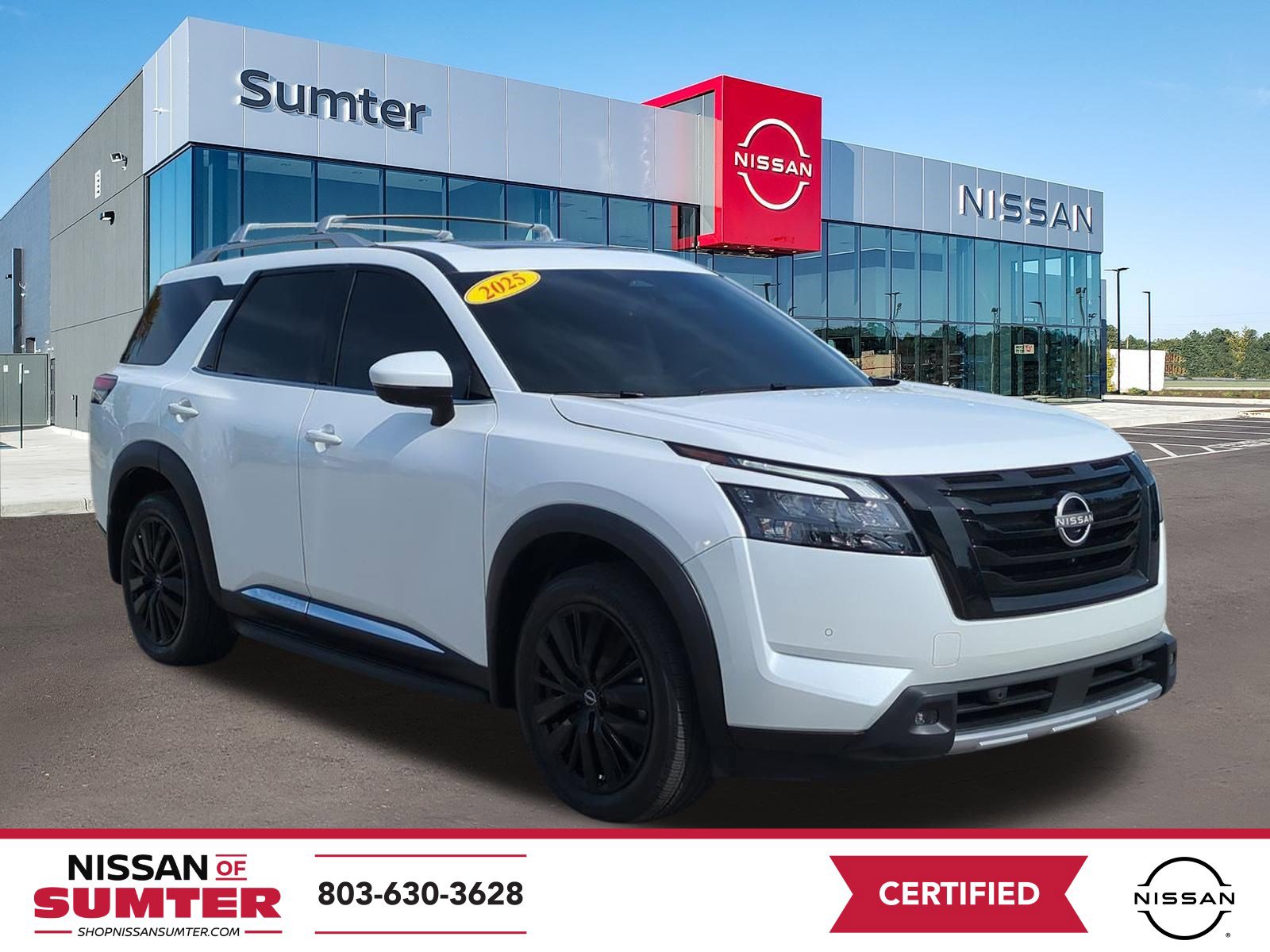 Certified 2025 Nissan Pathfinder Platinum