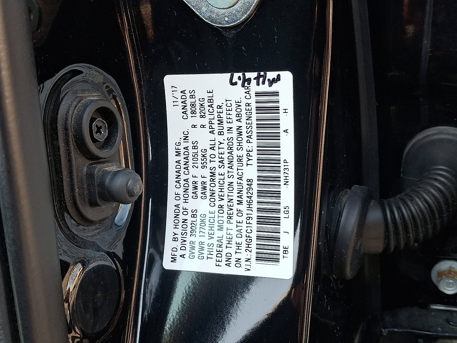 Used 2018 Honda Civic Touring image 21