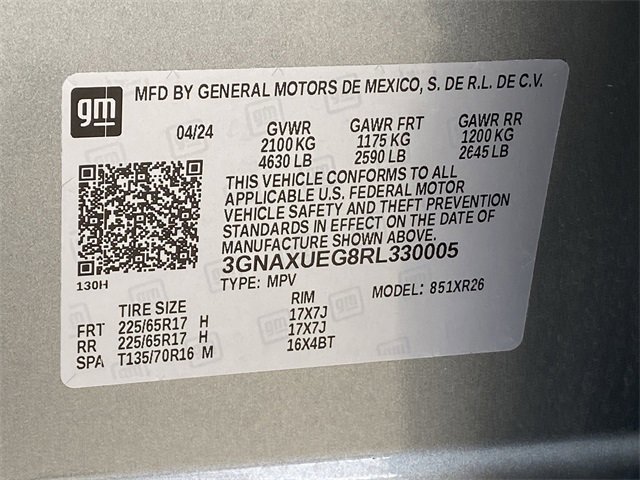 Certified 2024 Chevrolet Equinox LT image 40