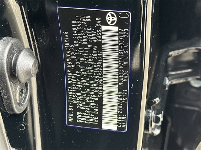 Certified 2025 Toyota Corolla LE image 30