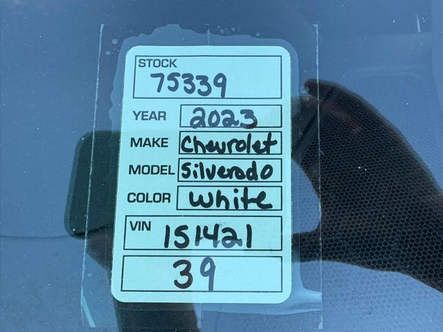 Used 2023 Chevrolet Silverado 1500 W/T w/ WT Safety Package image 33