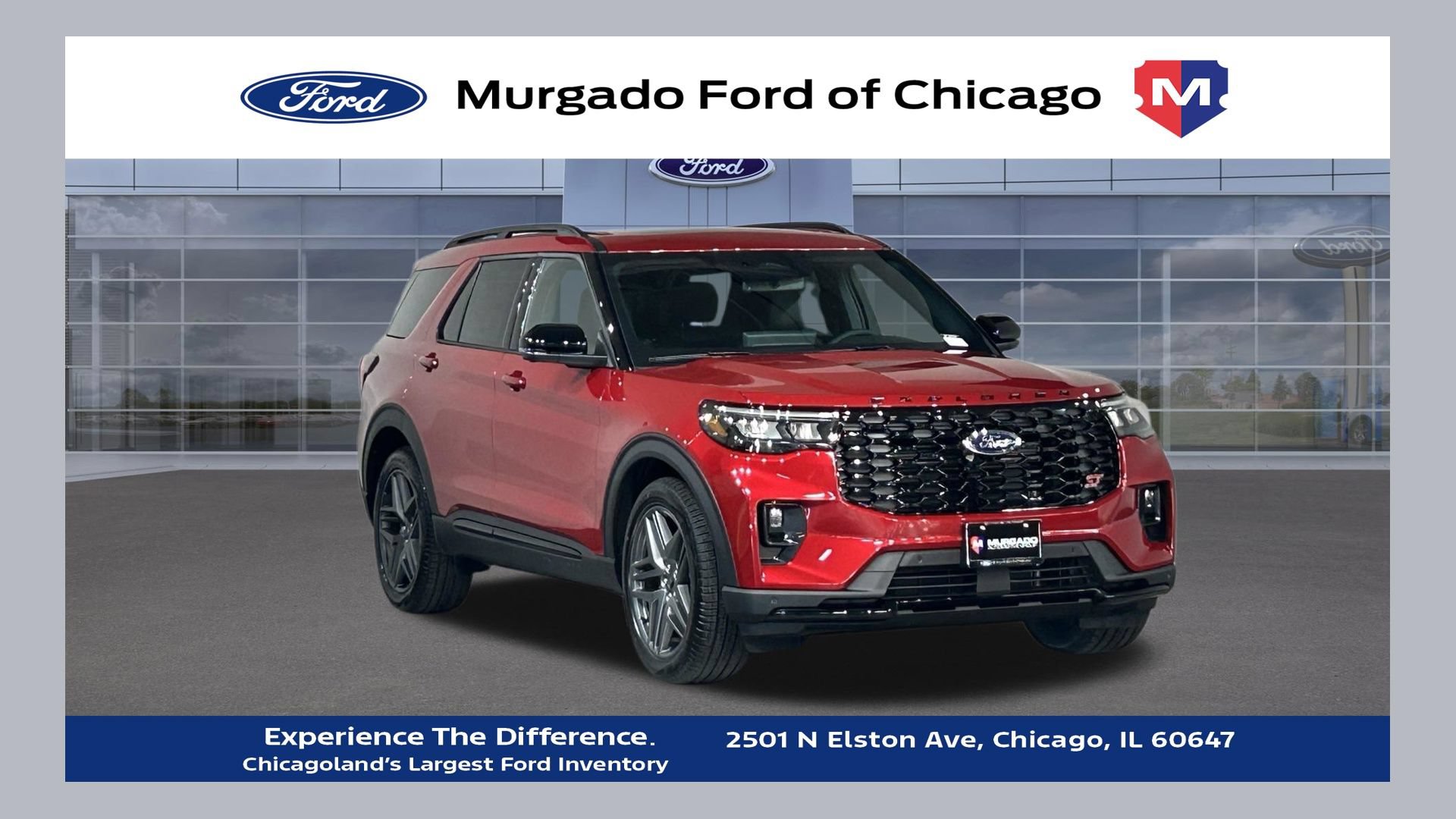 New 2026 Ford Explorer ST w/ Sun And Sound Package