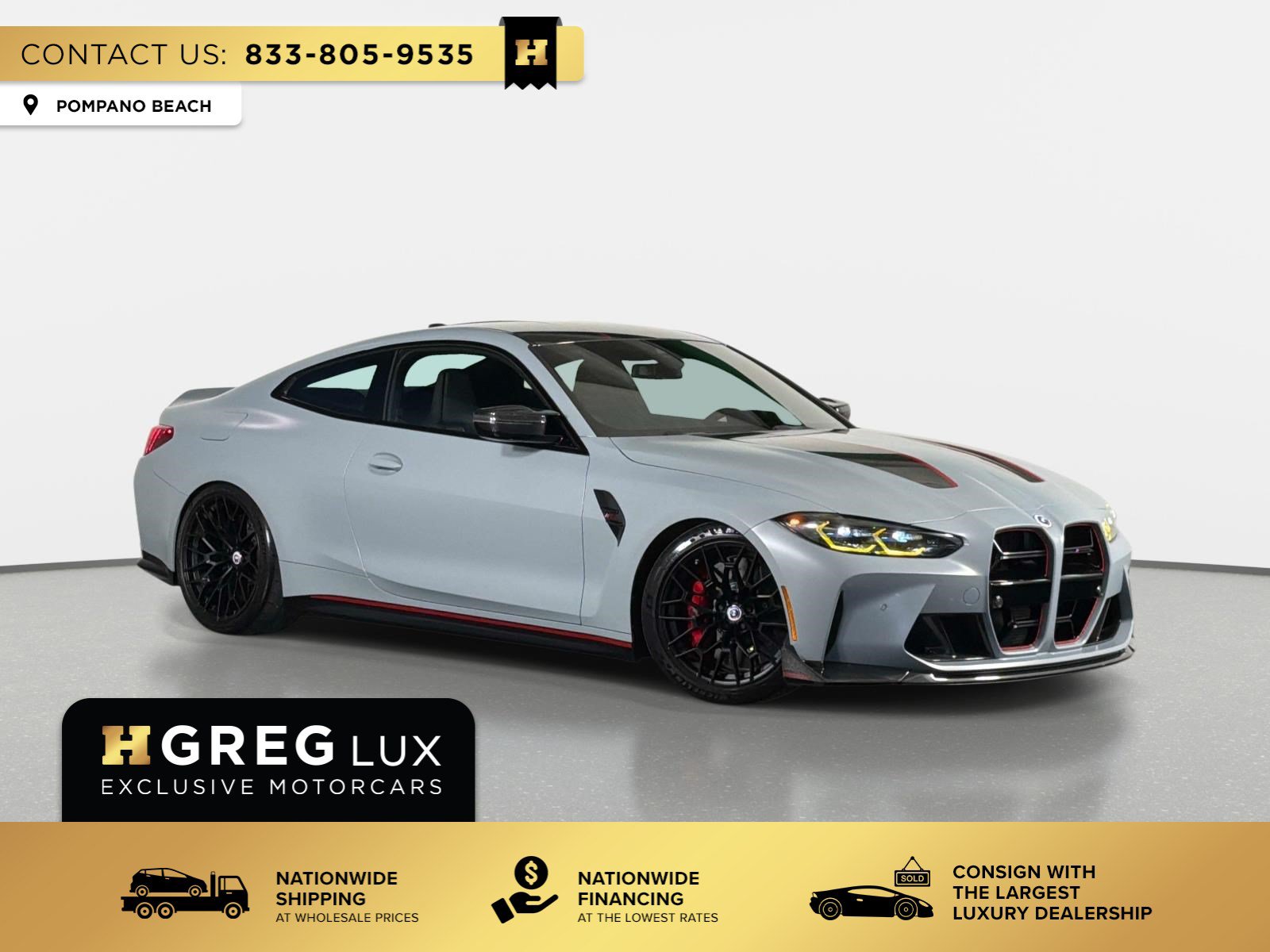 Used 2023 BMW M4 CSL RWD image 1