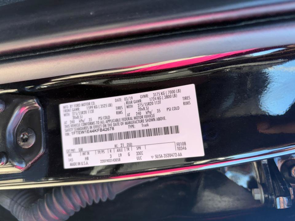 Used 2019 Ford F150 Lariat w/ Equipment Group 502A Luxury AWD/4WD image 34