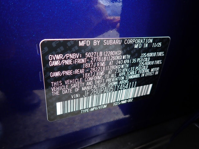 Used 2026 Subaru Outback Premium AWD/4WD image 21