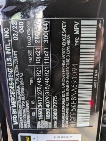 Used 2022 Mercedes-Benz GLS 450 4MATIC image 27