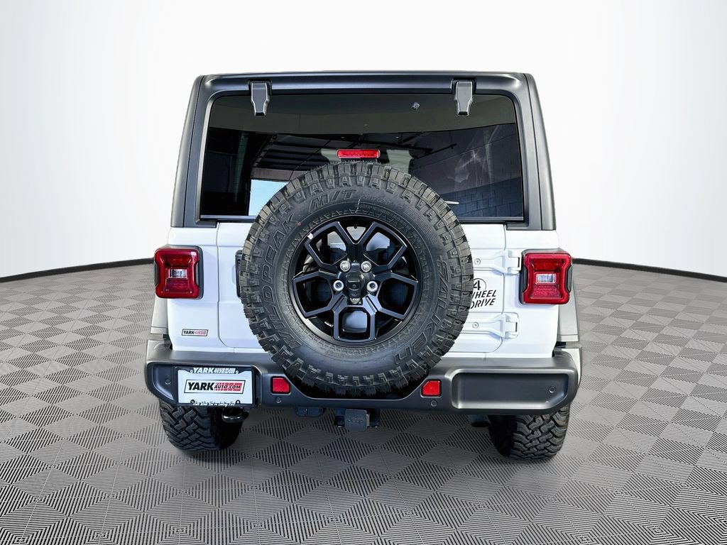 Certified 2025 Jeep Wrangler Unlimited Sport AWD/4WD image 10