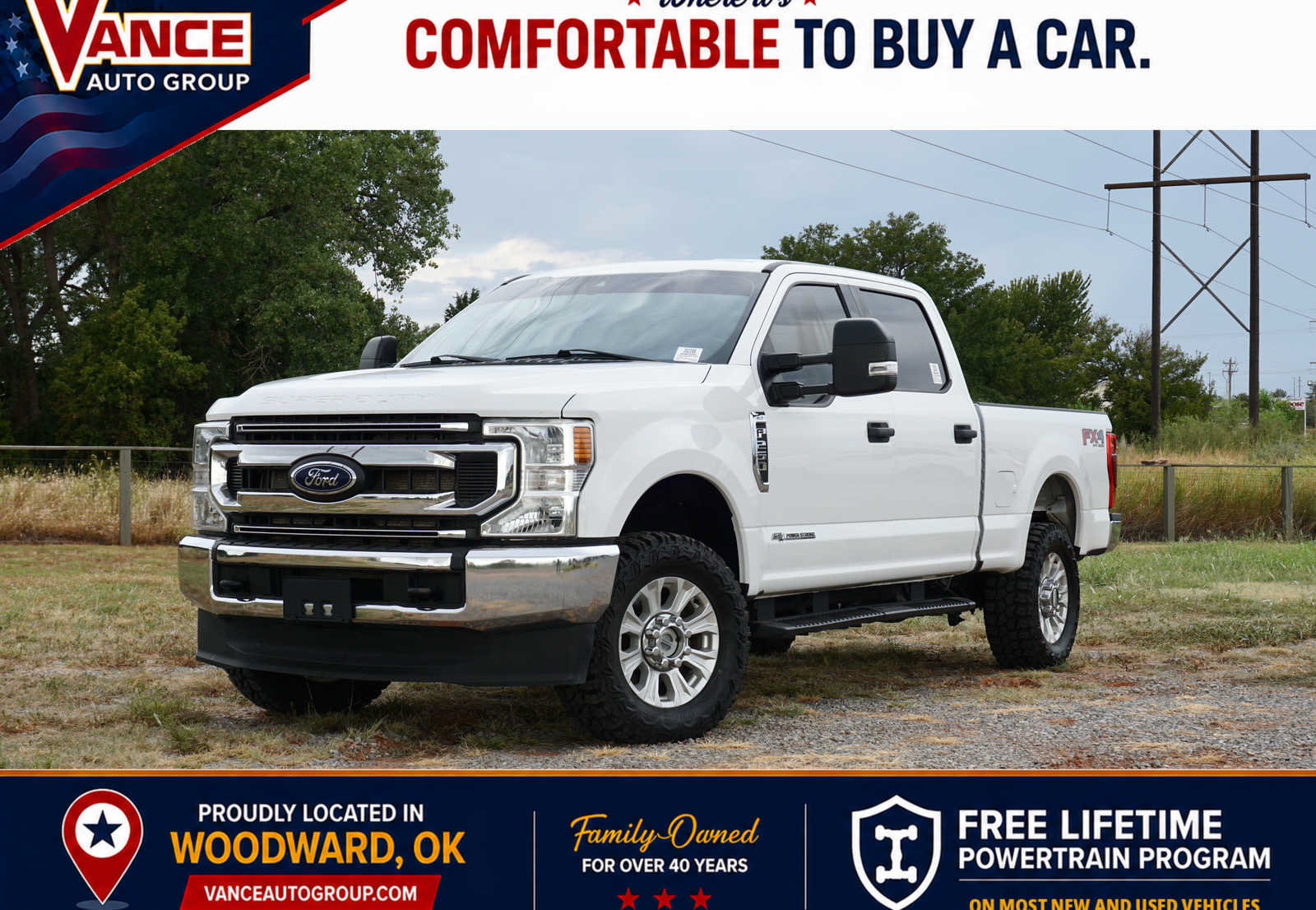 Used 2021 Ford F250 XLT w/ FX4 Off-Road Package AWD/4WD image 1