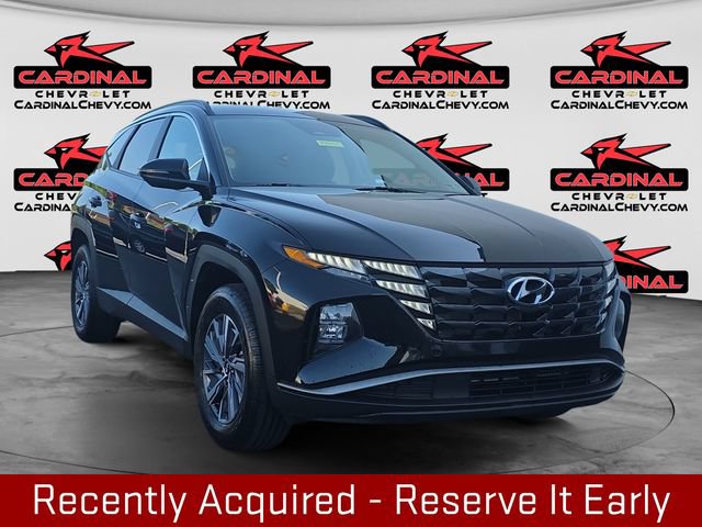 Used 2023 Hyundai Tucson Blue AWD/4WD image 1