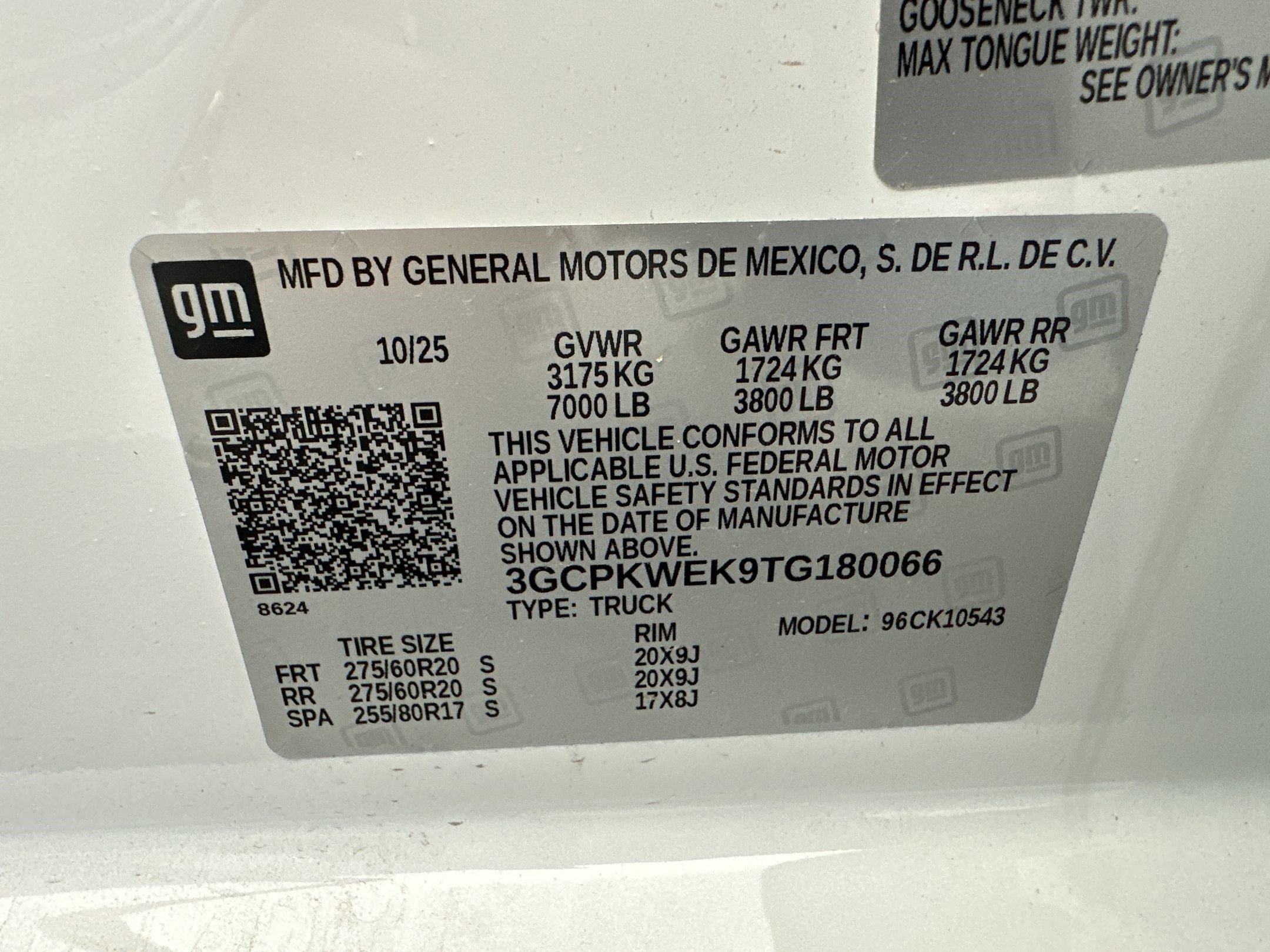 Certified 2026 Chevrolet Silverado 1500 RST w/ RST Select Package image 18