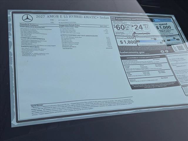 New 2027 Mercedes-Benz E 53 AMG e 4MATIC Sedan image 13