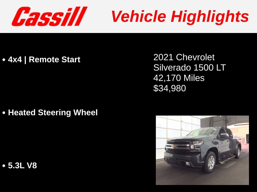 Used 2021 Chevrolet Silverado 1500 LT image 3