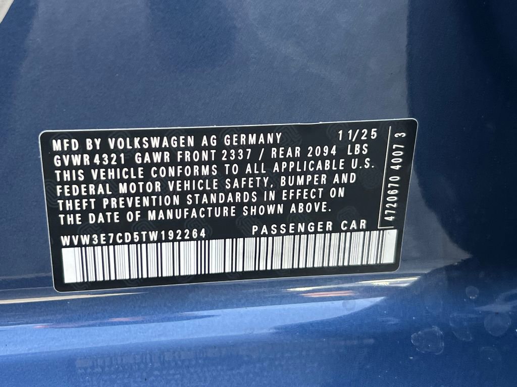 New 2026 Volkswagen GTI SE FWD image 30