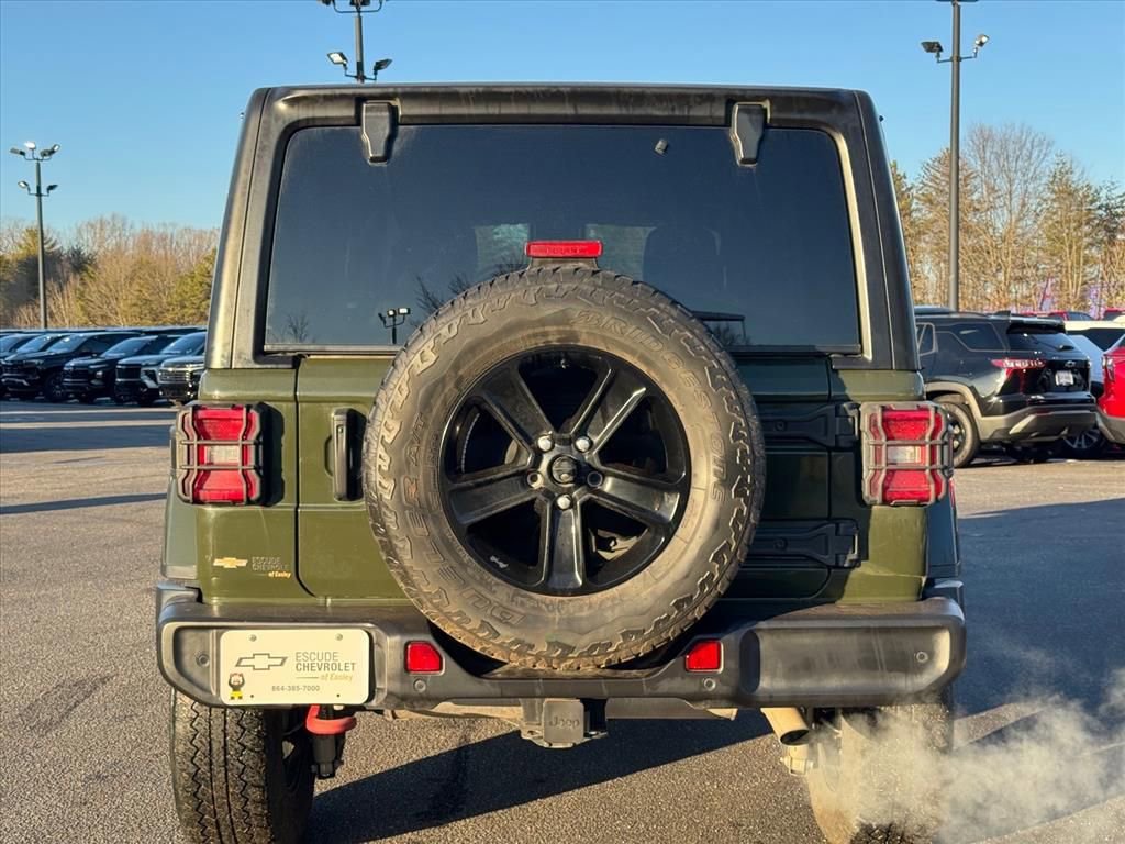Used 2021 Jeep Wrangler Unlimited Sahara image 4